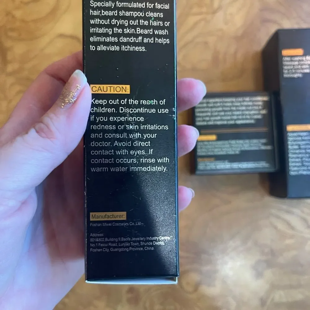 BEARDMAN BEARD Wash Products! 3